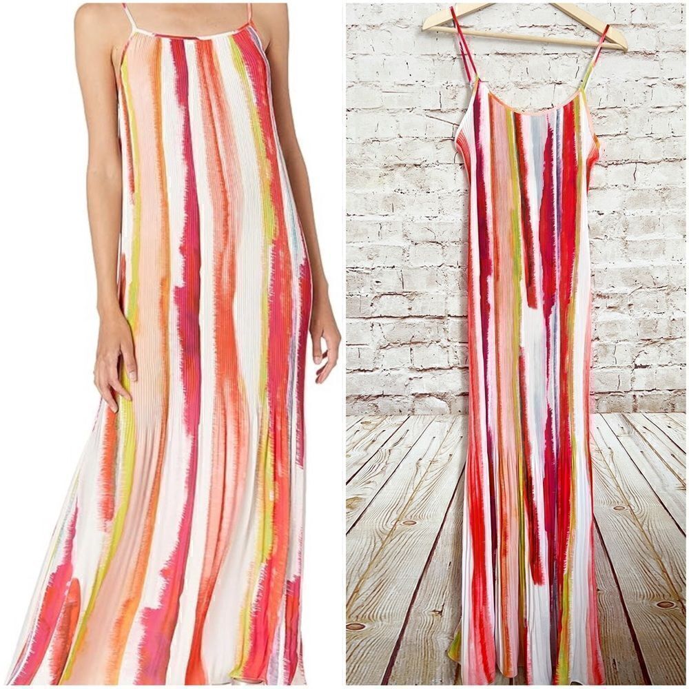 BBโDakotaโBonโVoyageโaccordionโmaxiโdress
